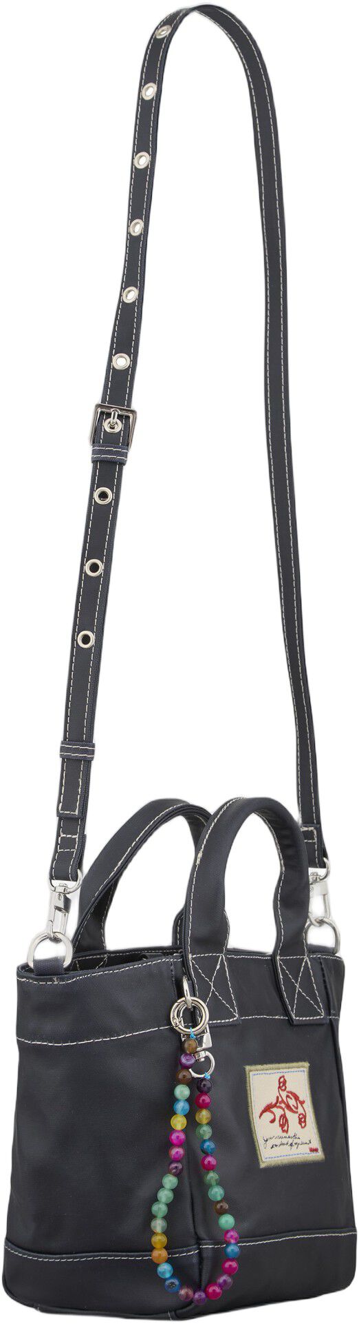 Solid Coated Gabby Bag