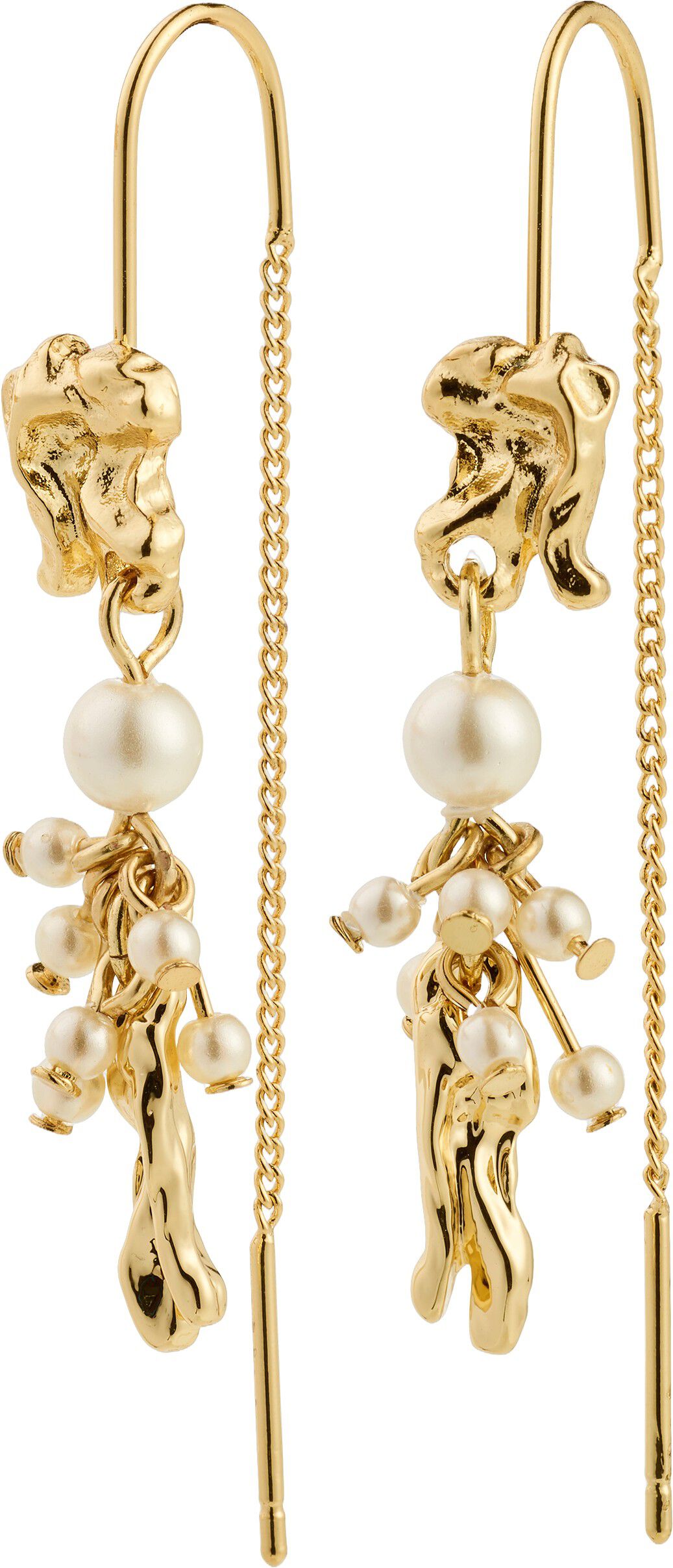 MILO chain earrings gold-plated