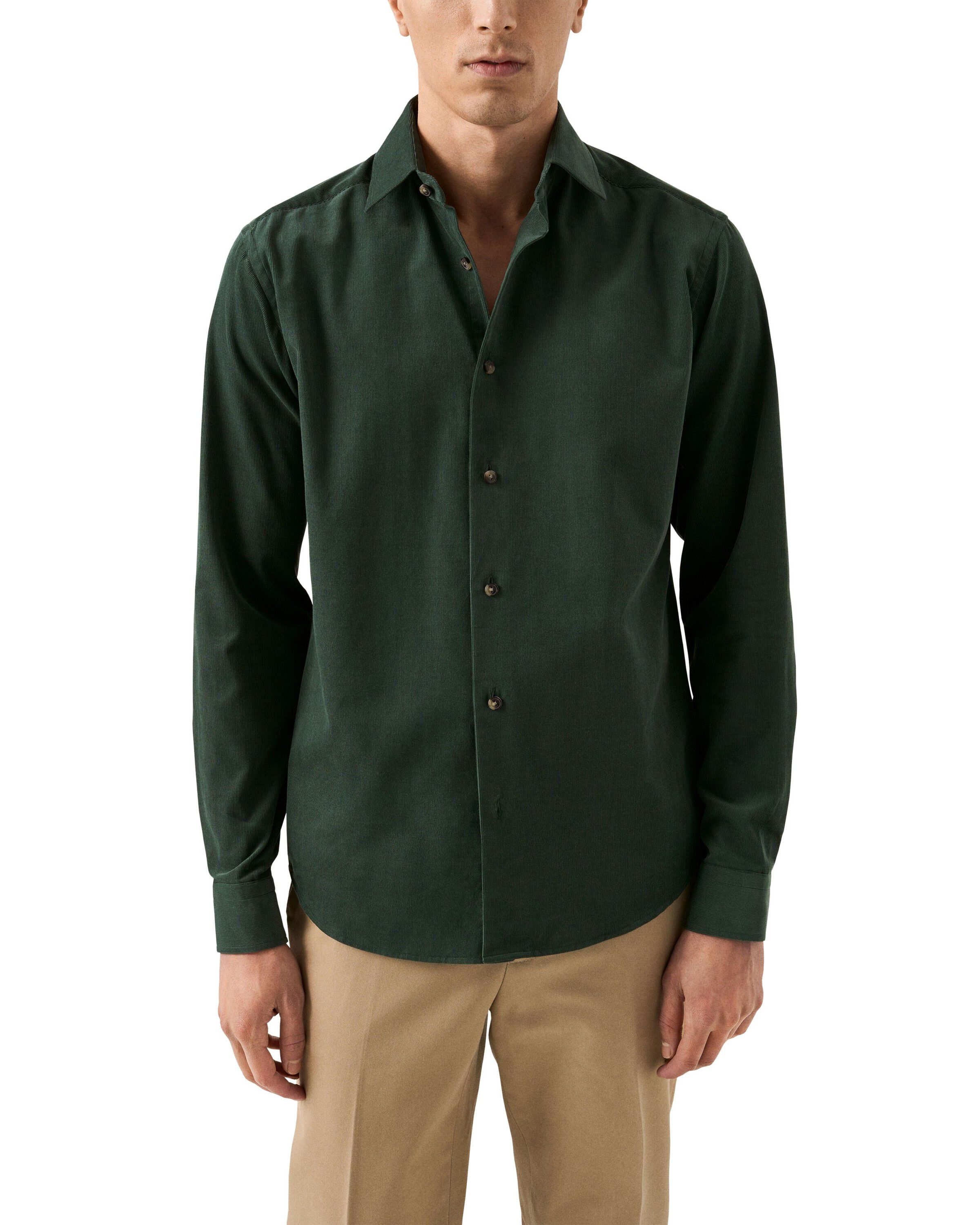 Casual Fit Corduroy Shirt