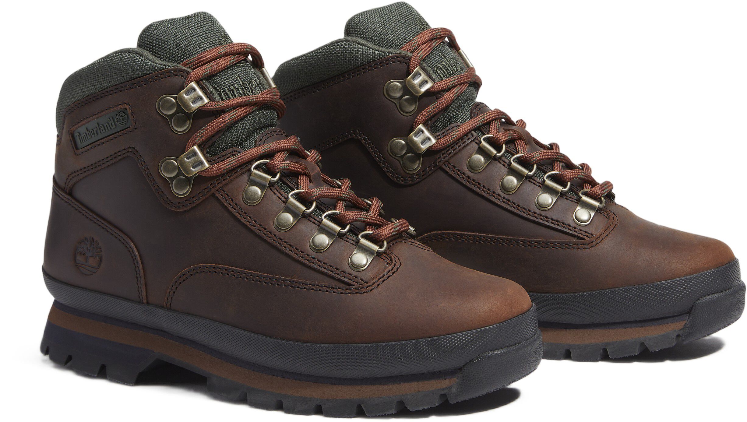 EHKR MID LACE BOOT DKBRN, Wide