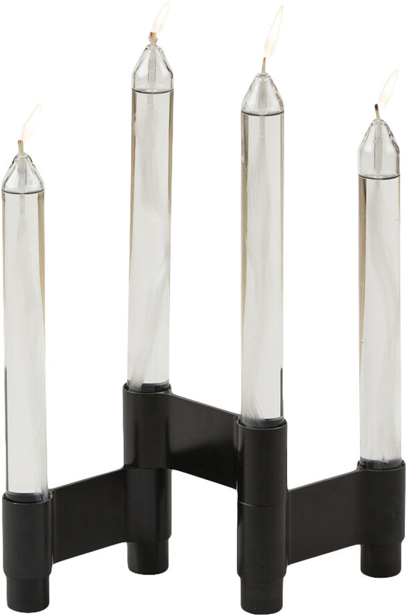 LINK, CANDLE HOLDER, BLACK ANODIZED, 11060B