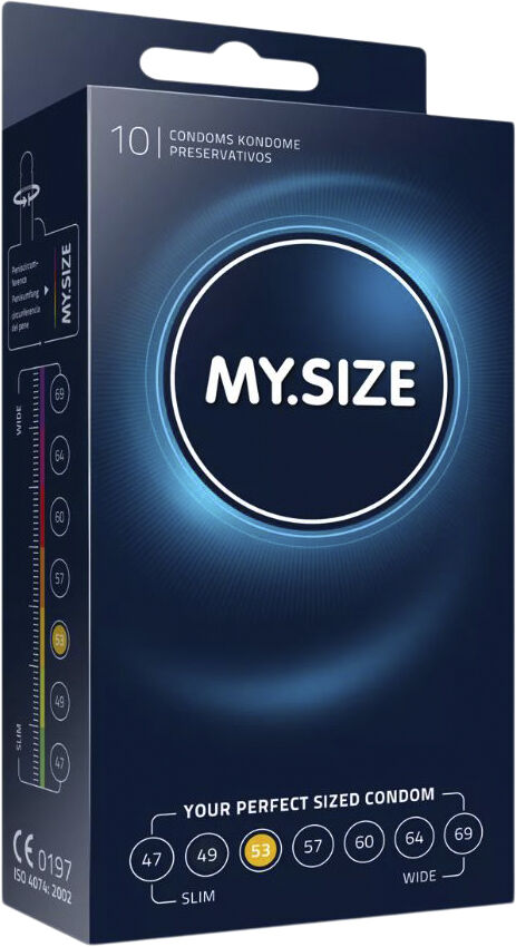 Pro Kondomer 53 mm - 10 stk