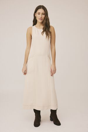 Gaba 3 Dress - 100% Tencel LENZINGTENCEL- Cream