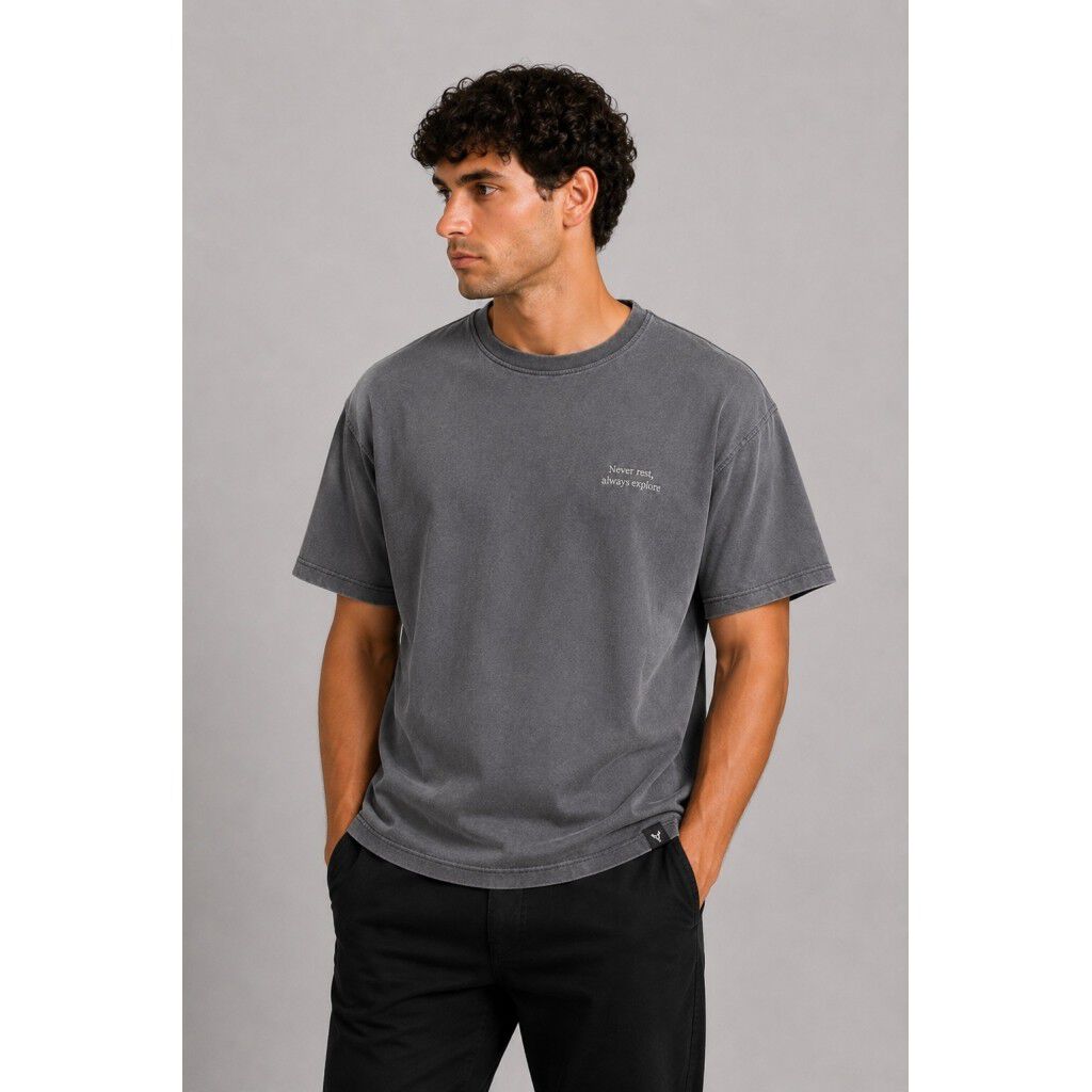 Never rest organic t-shirt