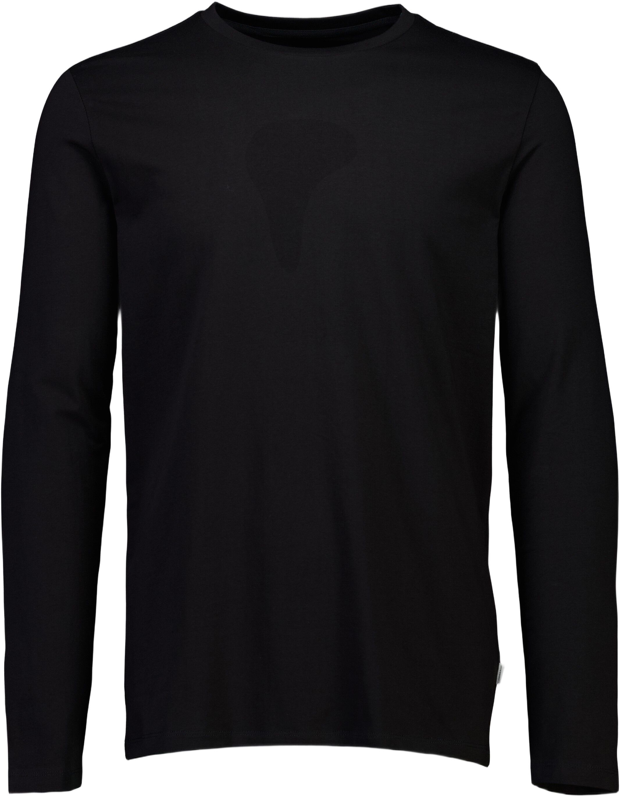 Basic o-neck stretch tee L/S