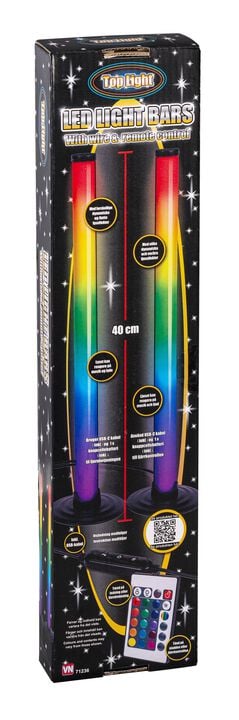 TWIN RGB NEON STICKS 40cm