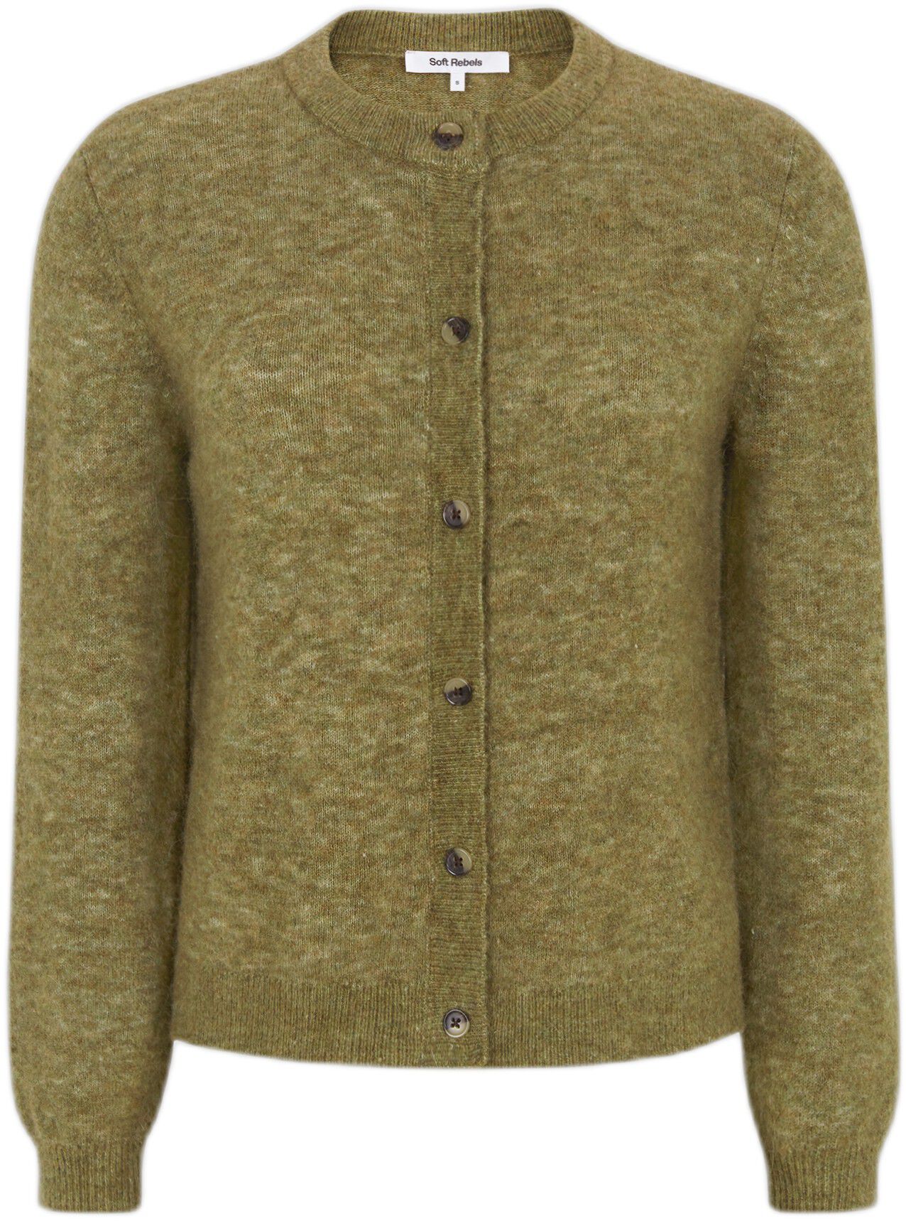 SRAllison o-neck cardigan knit