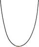 Nikki Necklace Black Spinel - Gold