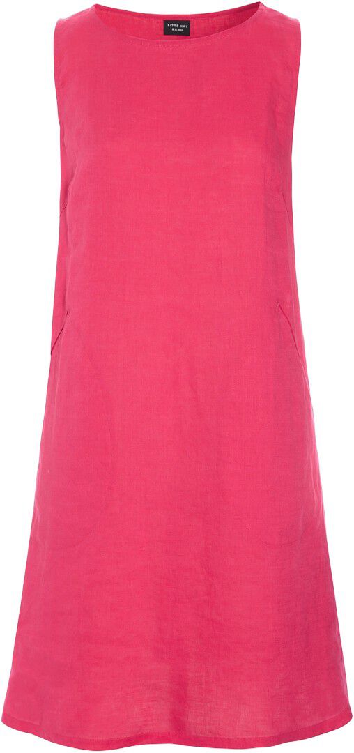 Airy linen kort kjole