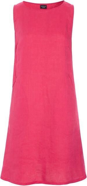 Airy linen kort kjole