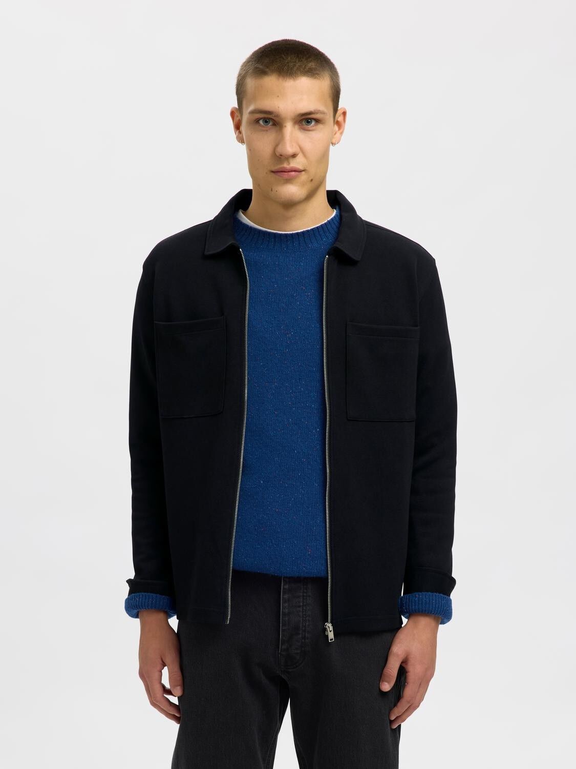 SLHJACKIE SWEAT ZIP JACKET NOOS