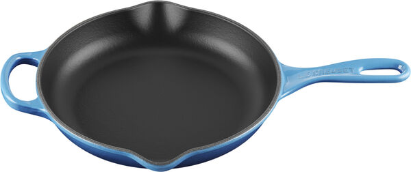 Stegepande støbejern 23 cm Azure Blue