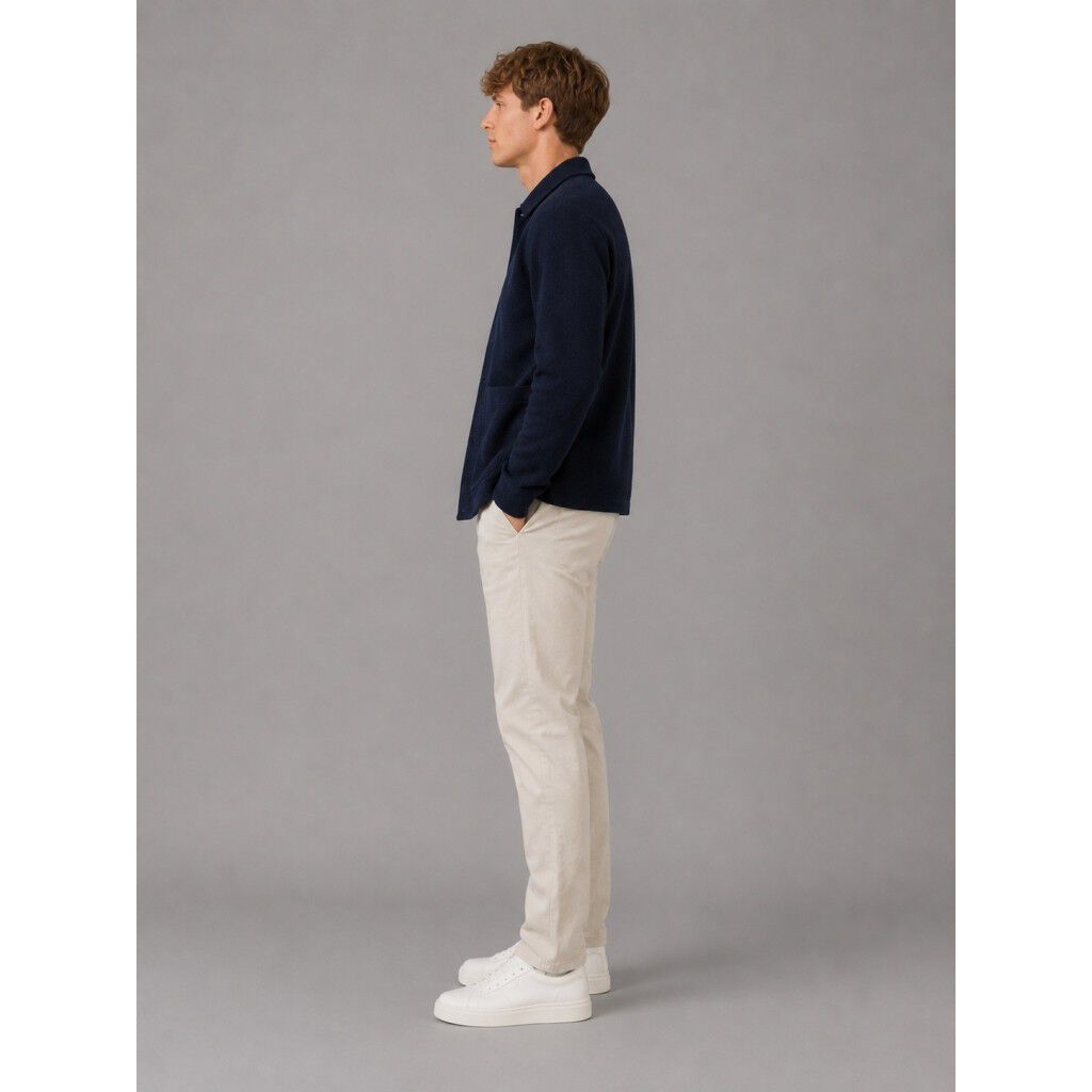 Pelle boucl&eacute; cardigan