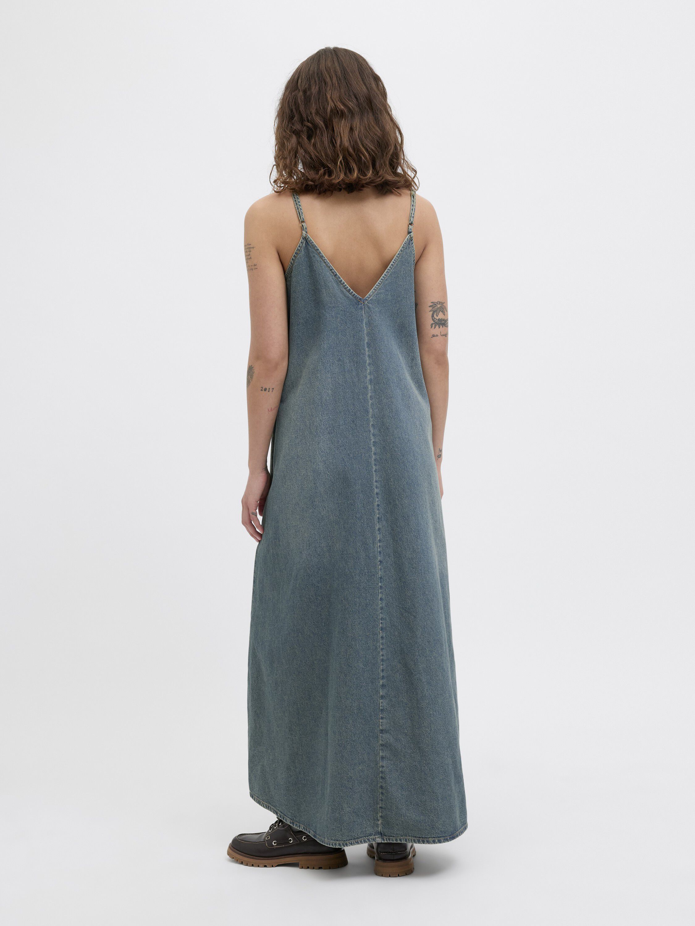 JXTUVA LONG DENIM DRESS DNM