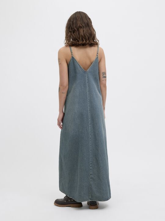 JXTUVA LONG DENIM DRESS DNM