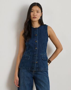 LOW STR DENIM-WVN-SHIRT
