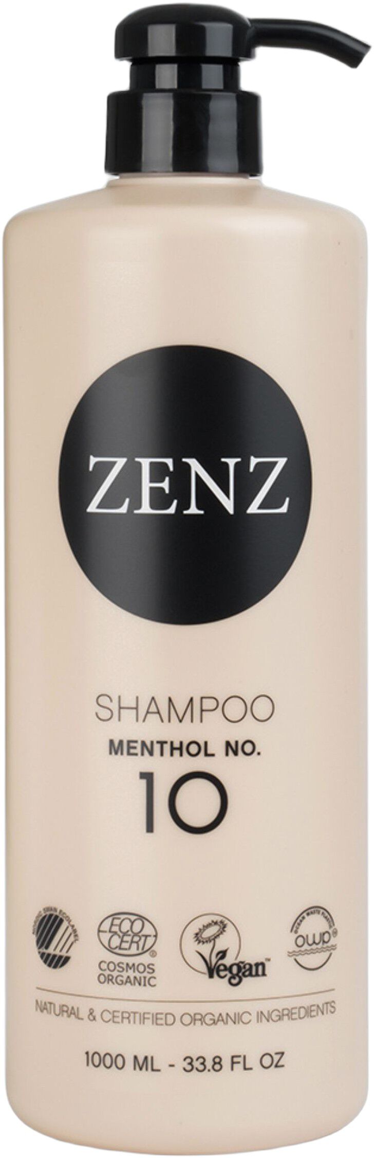 Zenz Organic Menthol 10 Shampoo 1000 ML