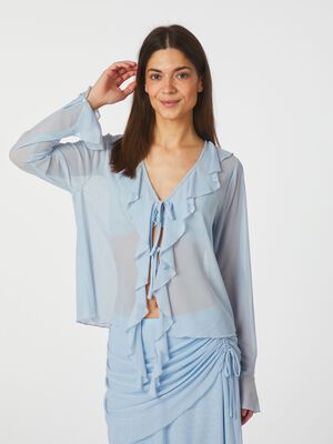 Anika Mesh Blouse