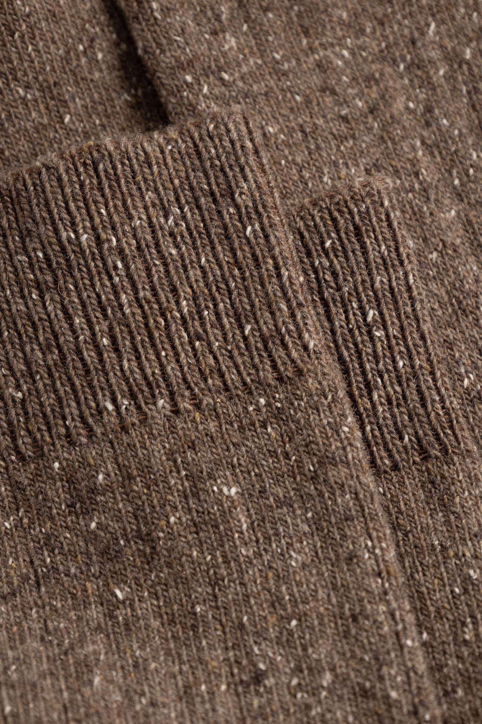 Bykle Neps Wool Rib Sock