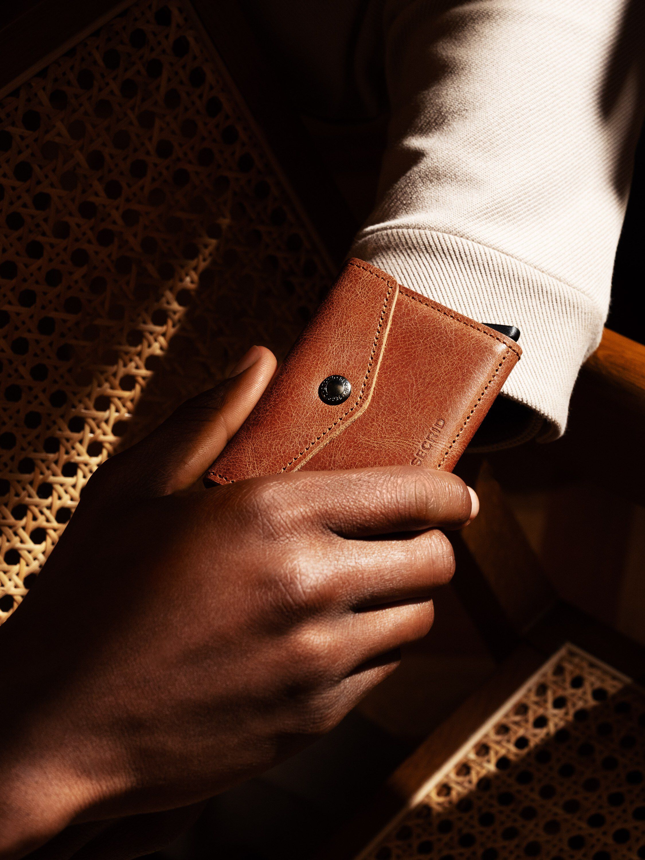 Envelope Vintage Cognac