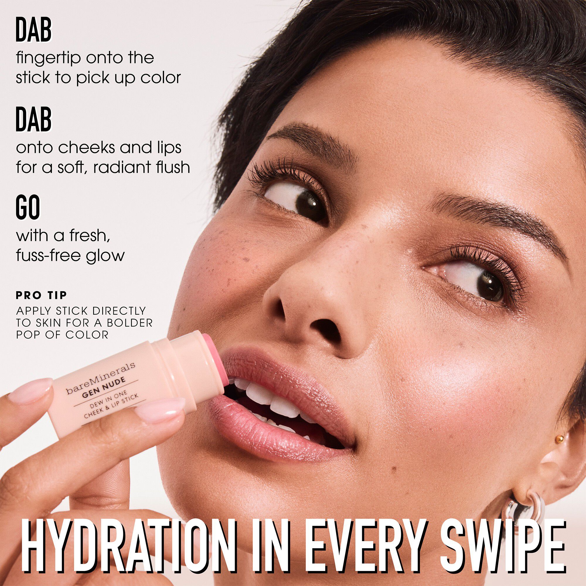 GEN NUDE Dew in One Cheek & Lip Stick
