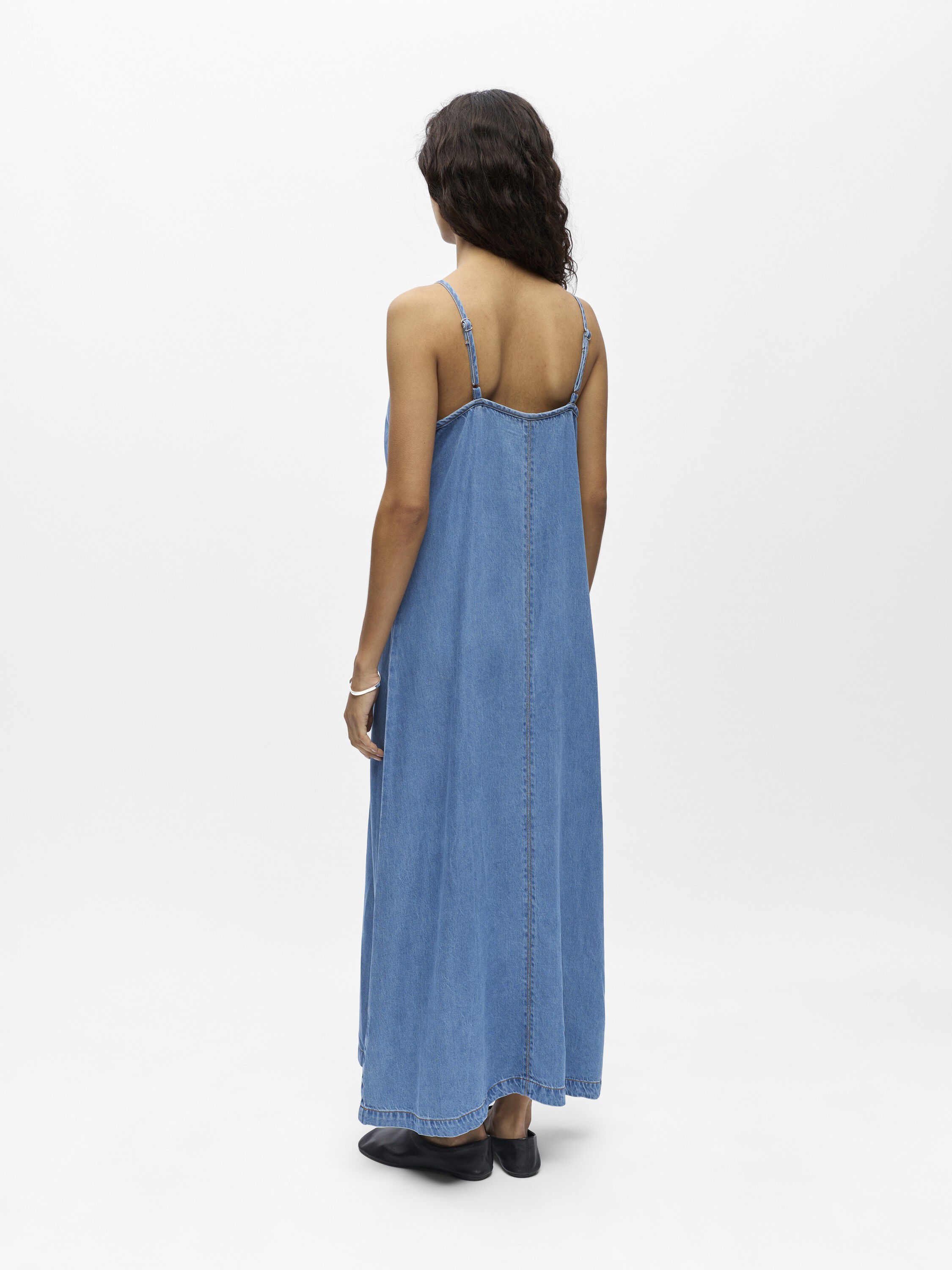 OUTOBJFRAME SINGLET DENIM DRESS 145