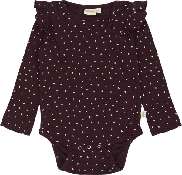 Body L/S Frill Modal heart