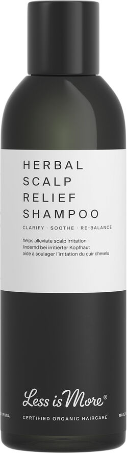 Organic Herbal Scalp Relieve Shampoo Travel Size 50 ml.