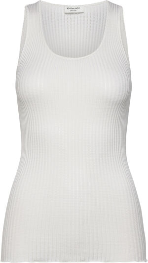 Silk pointelle top