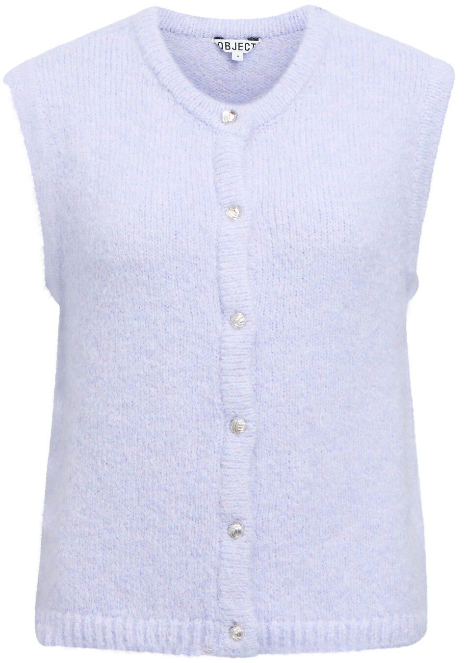 OBJSAGGIA RE KNIT VEST CARDIGAN NOO