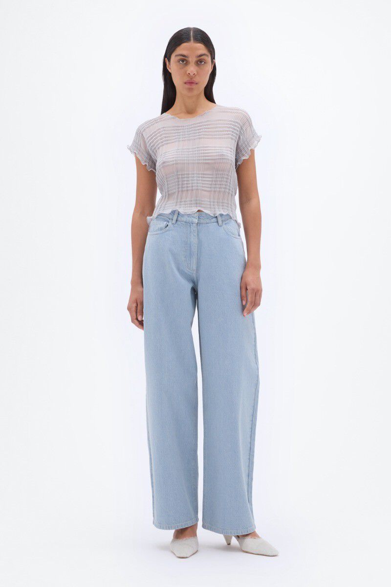 Cocoon Denim Pants