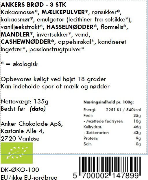 Ankers Br&oslash;d - 3 Stk