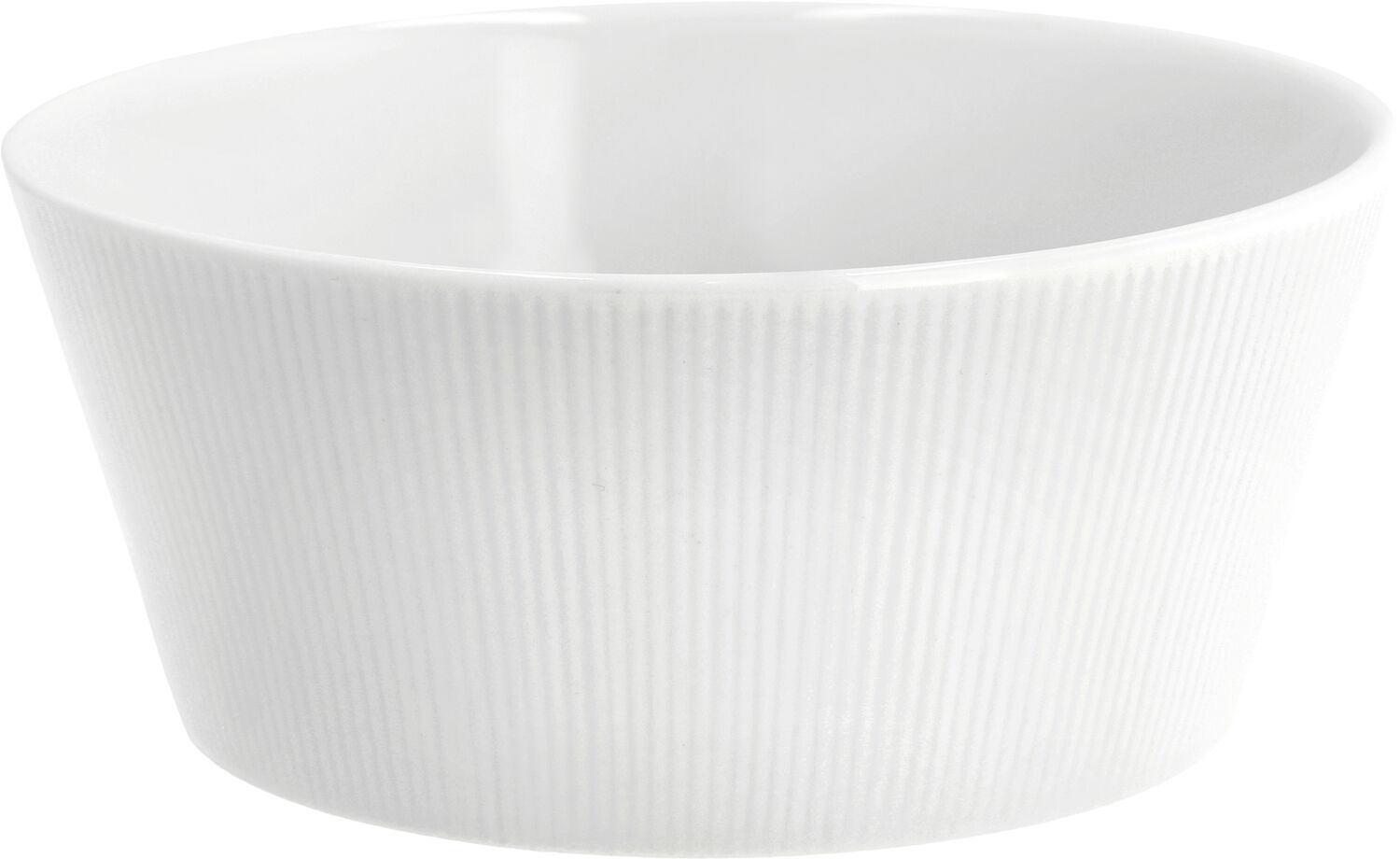 Sk&aring;l Eventail 0,5 liter 15 cm Hvid