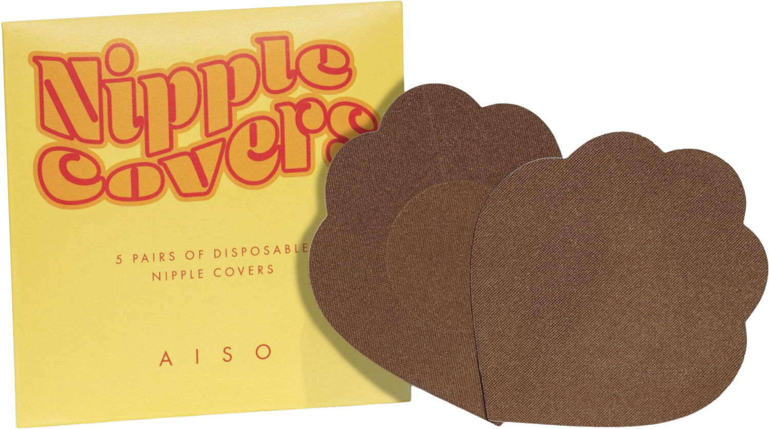 AISO Nipple Covers Yellow Cino