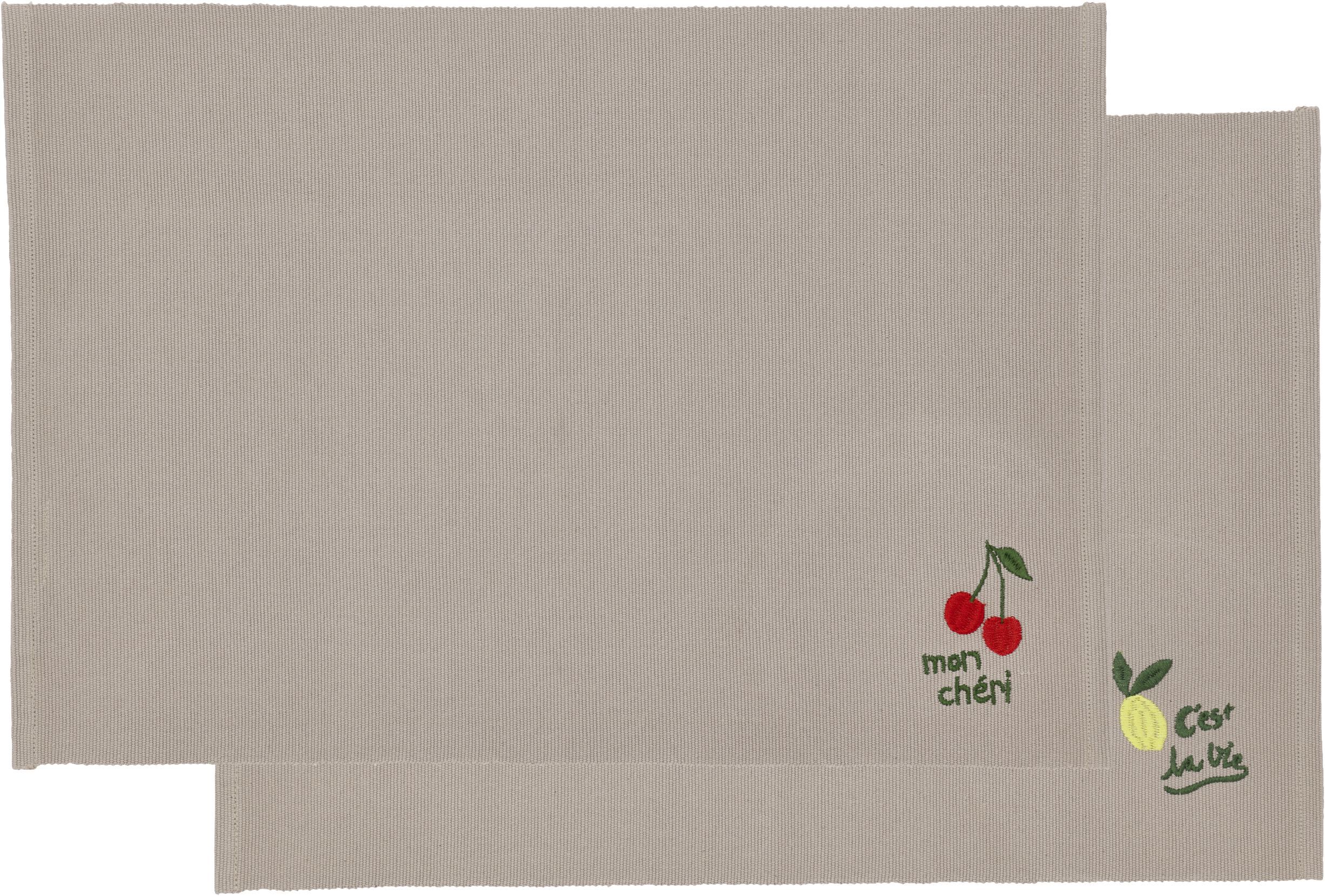 D&aelig;kkeserviet 33x48 Bistro 2 stk. Green