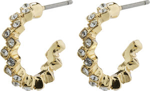 Øreringe : Ester : Guldbelagt : Kry