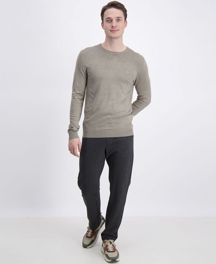 Ecovero L/S o-neck knit