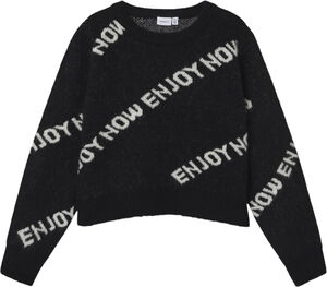 NKFNIWORD LS SHORT KNIT