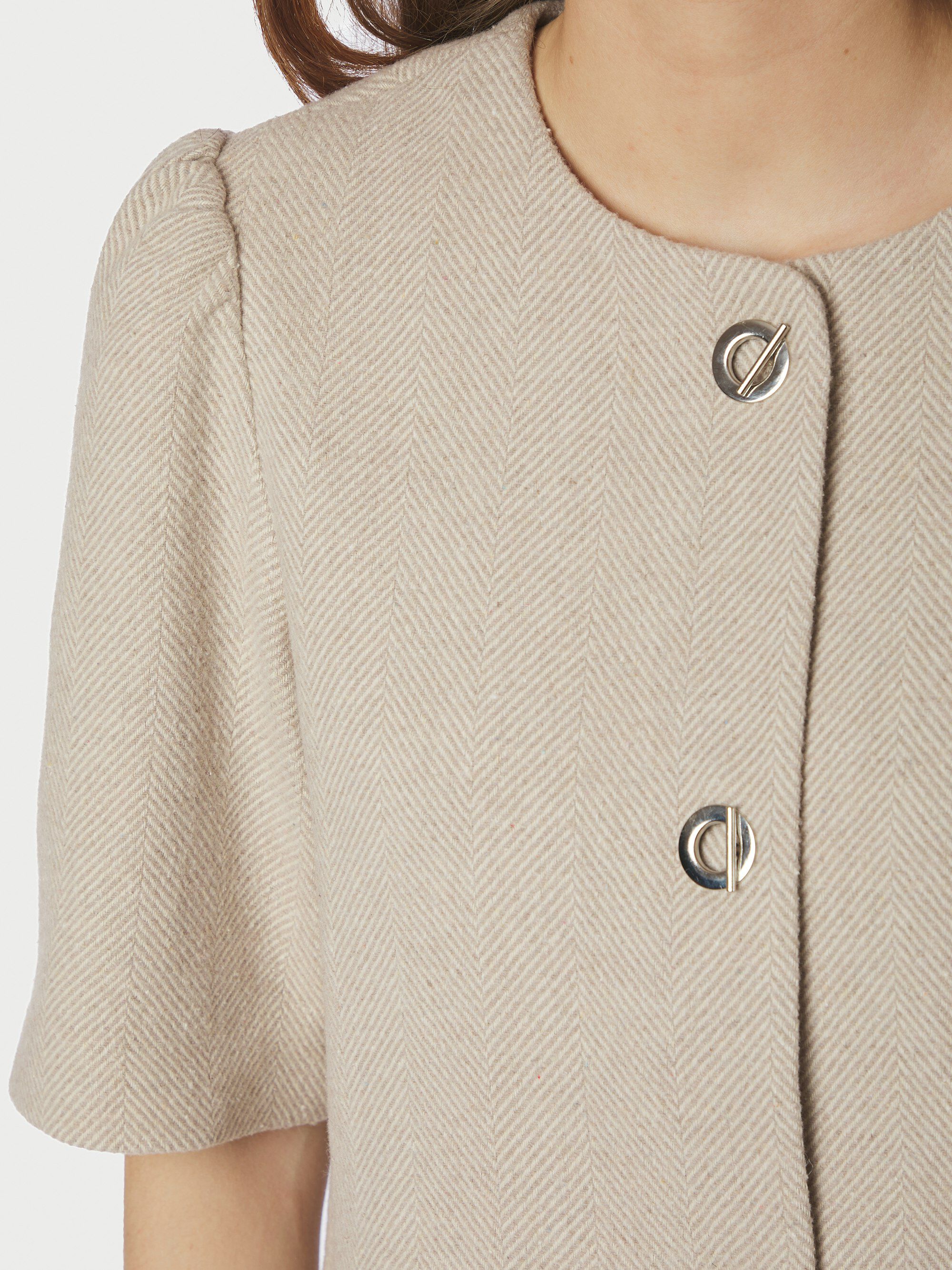 Xanthe Light Herringbone Blazer