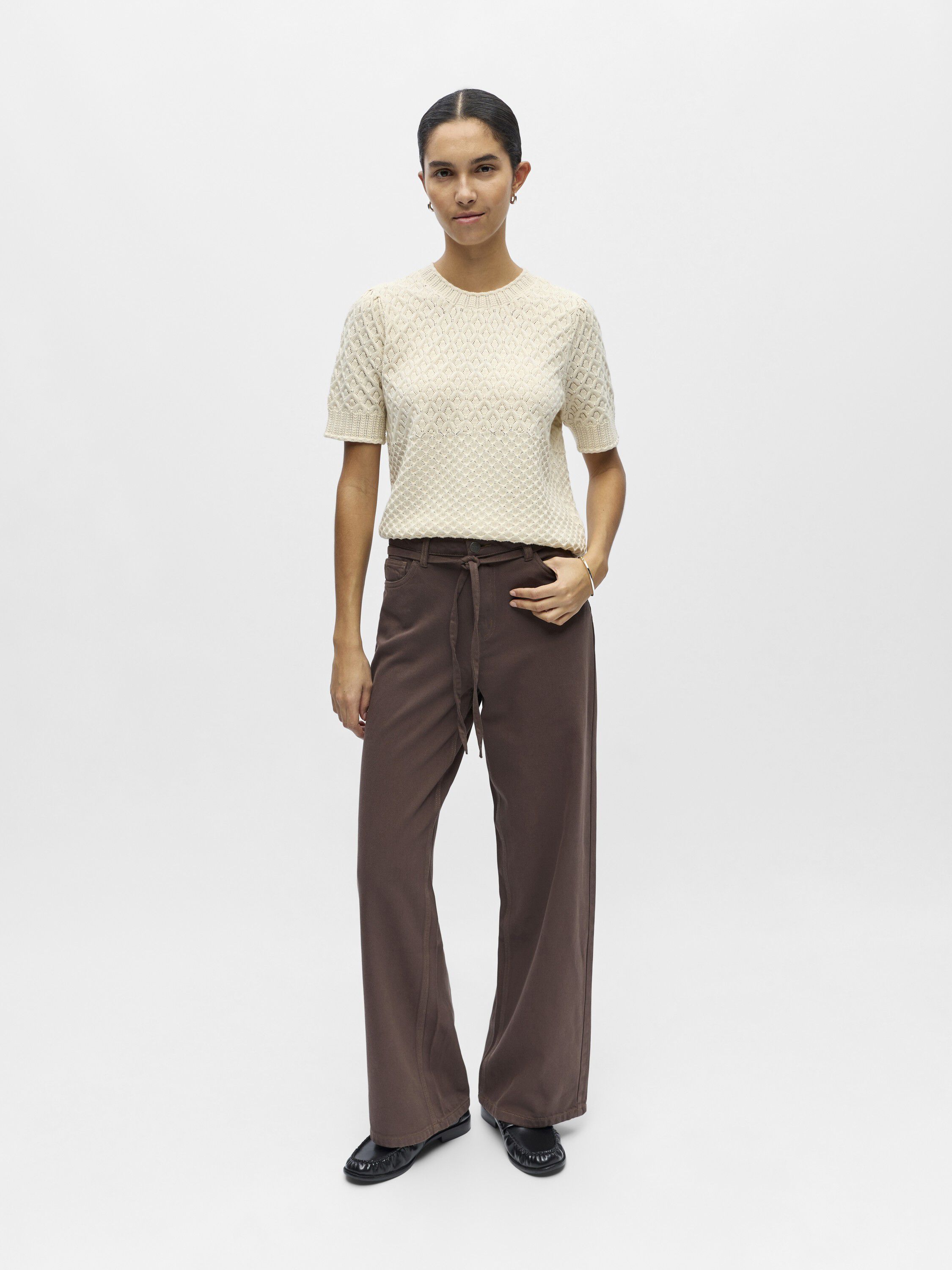 OBJROSIE MW WIDE JEANS NOOS