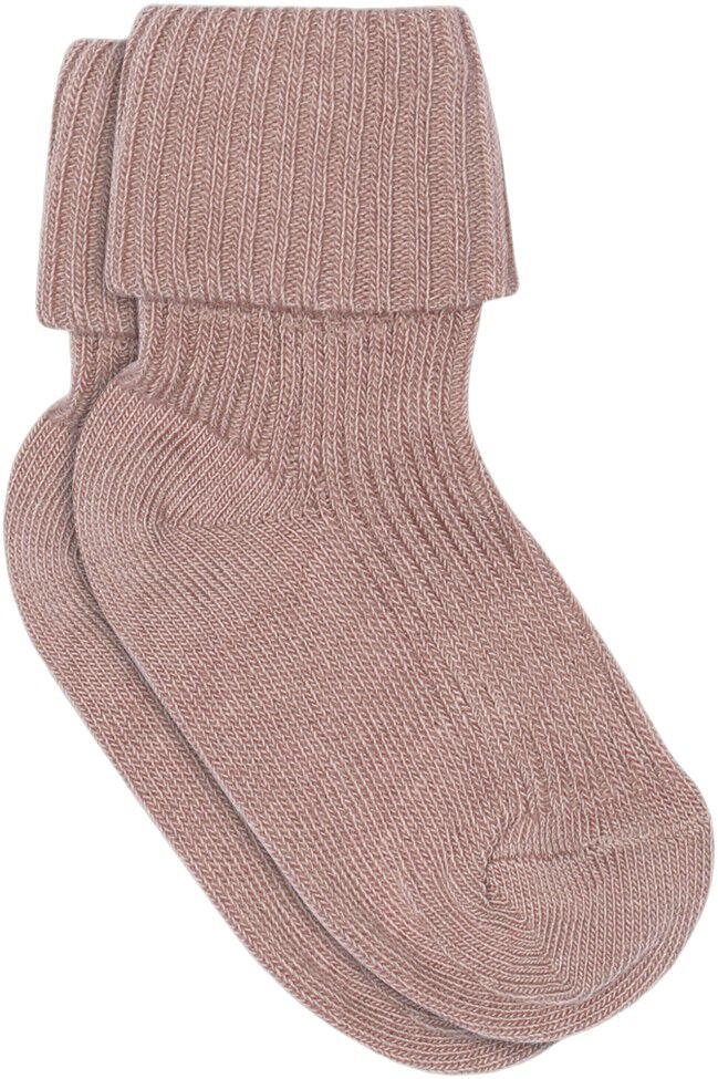 Cotton rib baby socks