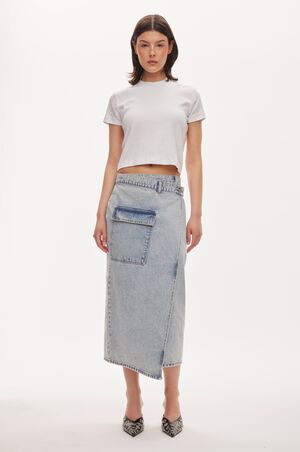 Isla denim skirt