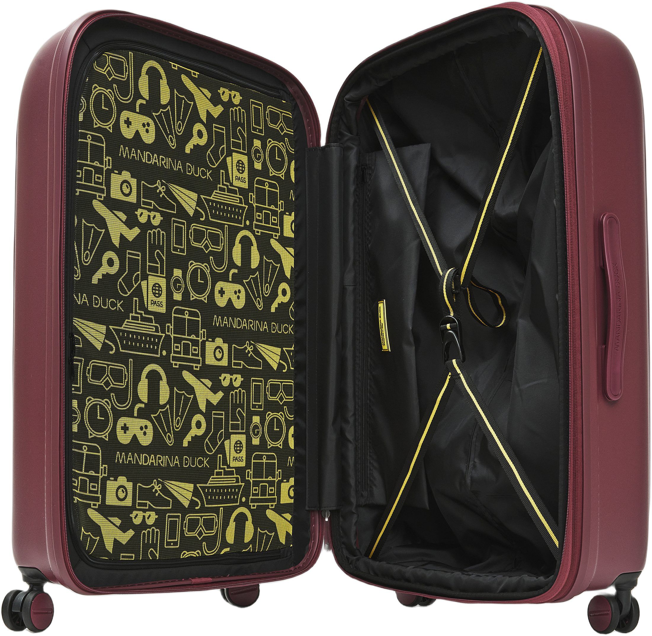 LOGODUCK + TROLLEY LARGE EXP / GRAPE