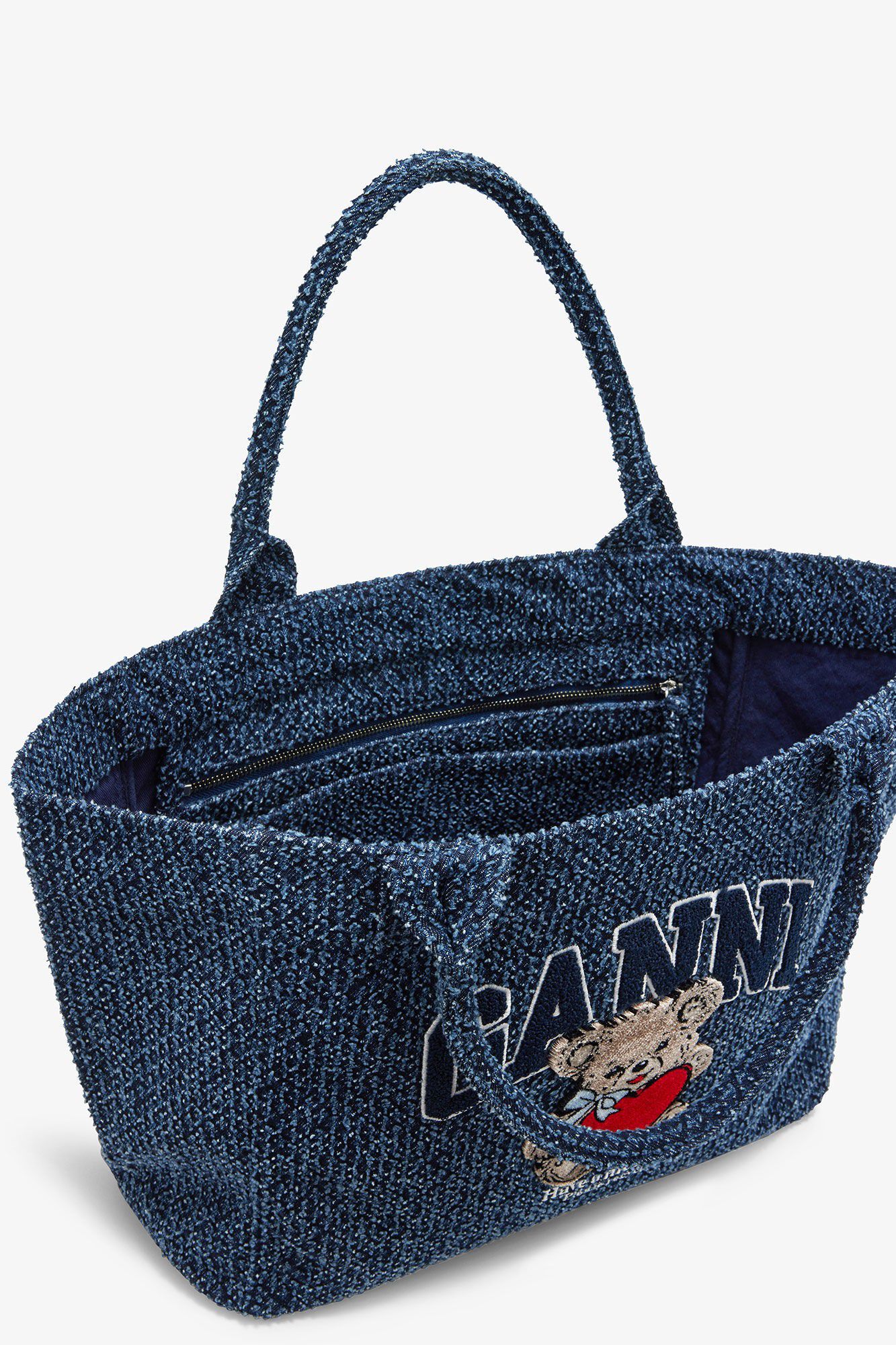 Medium Trapeze Shopper Bear Denim