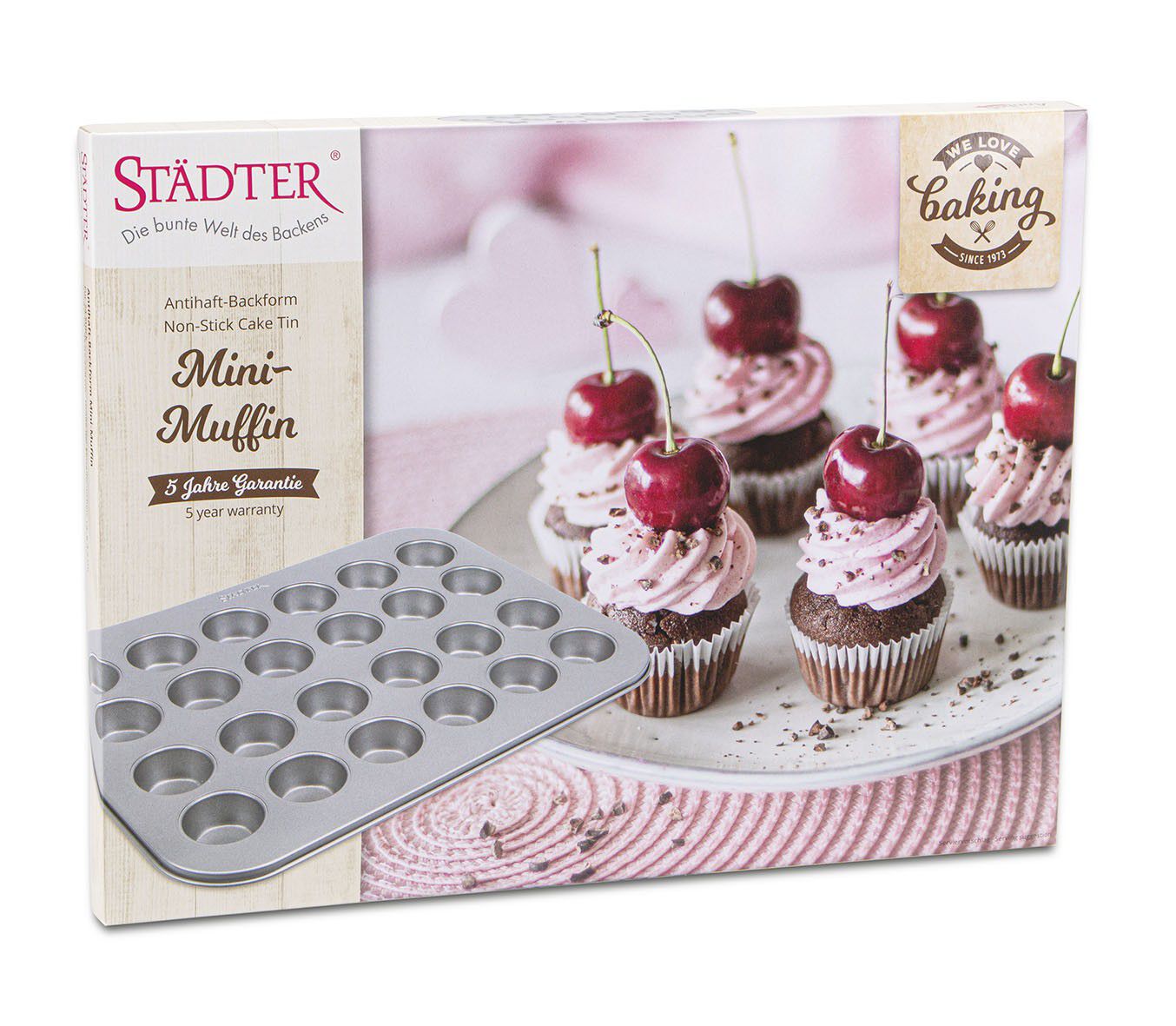 Muffinform 35 x 27 cm s&oslash;lv Mini