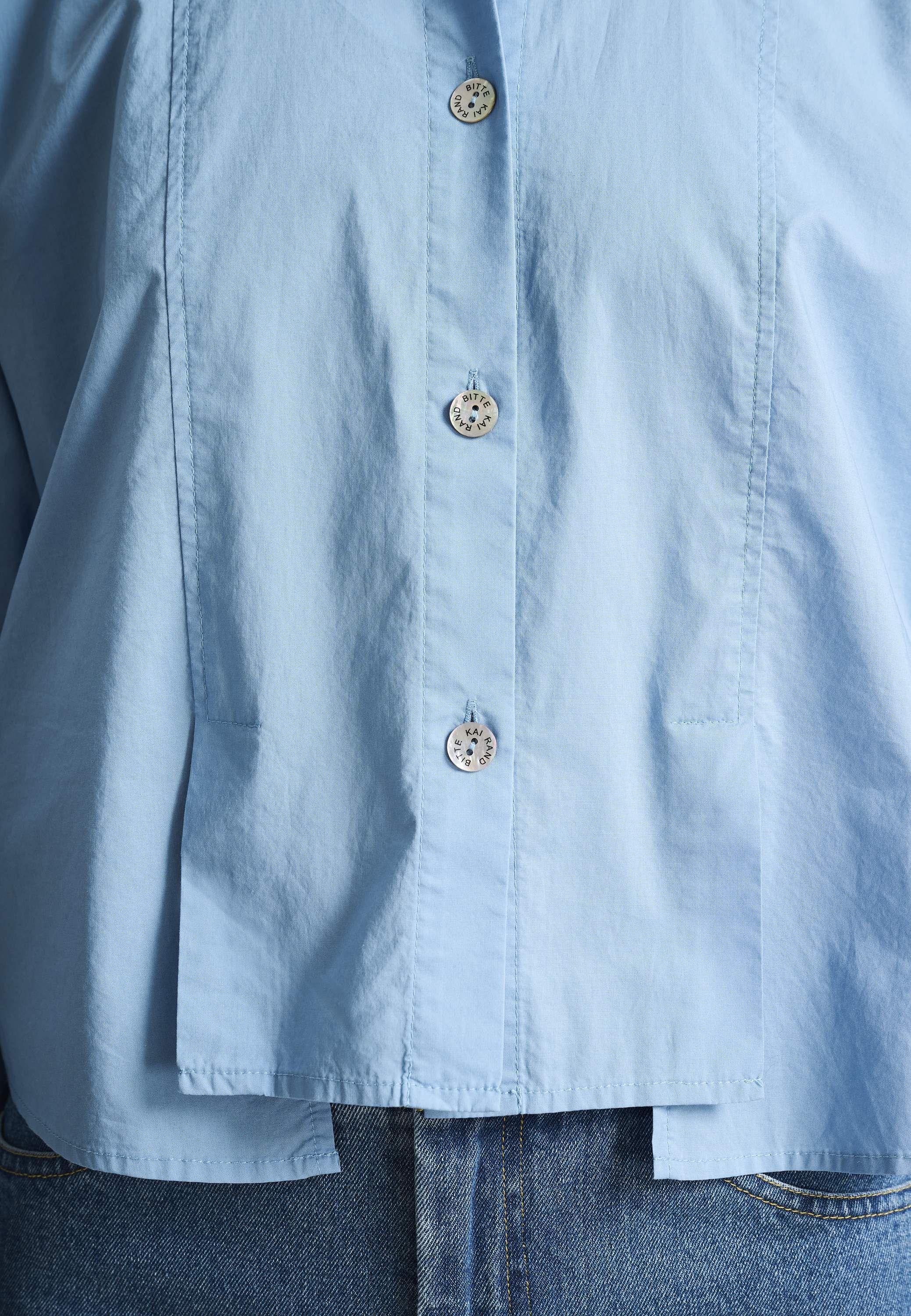 Core cotton skjorte med l&aelig;g