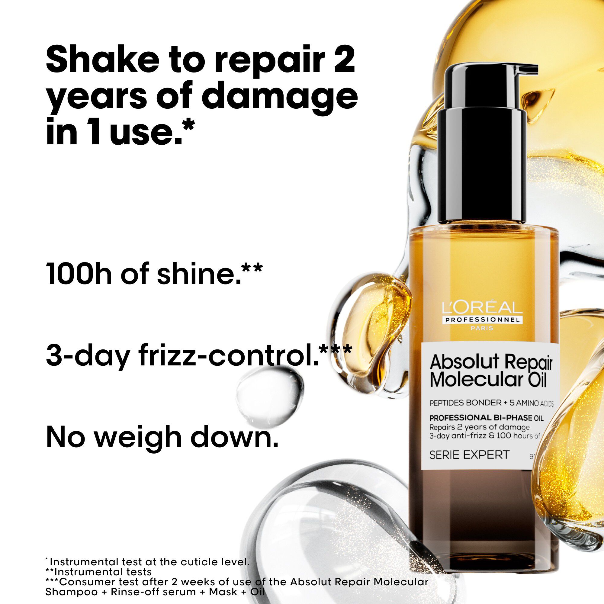 Absolut Repair Molecular Bi-phase Oil