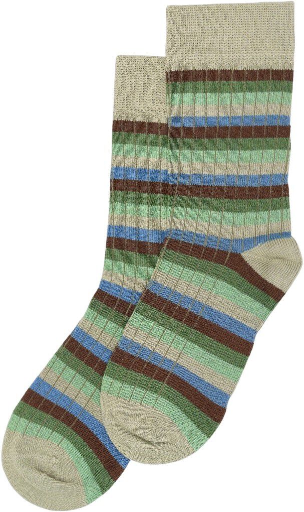 Minipop Bamboo Multi Stripe Socks