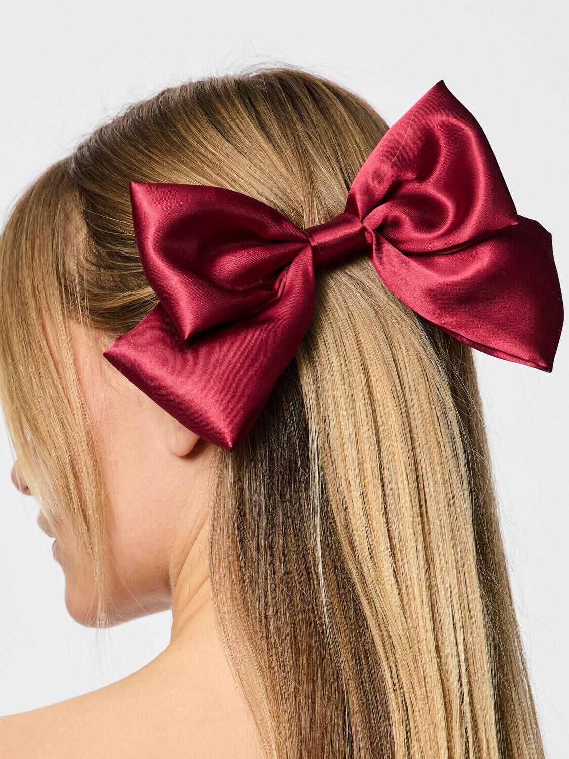PCNELLA XMAS BOW HAIRCLIP