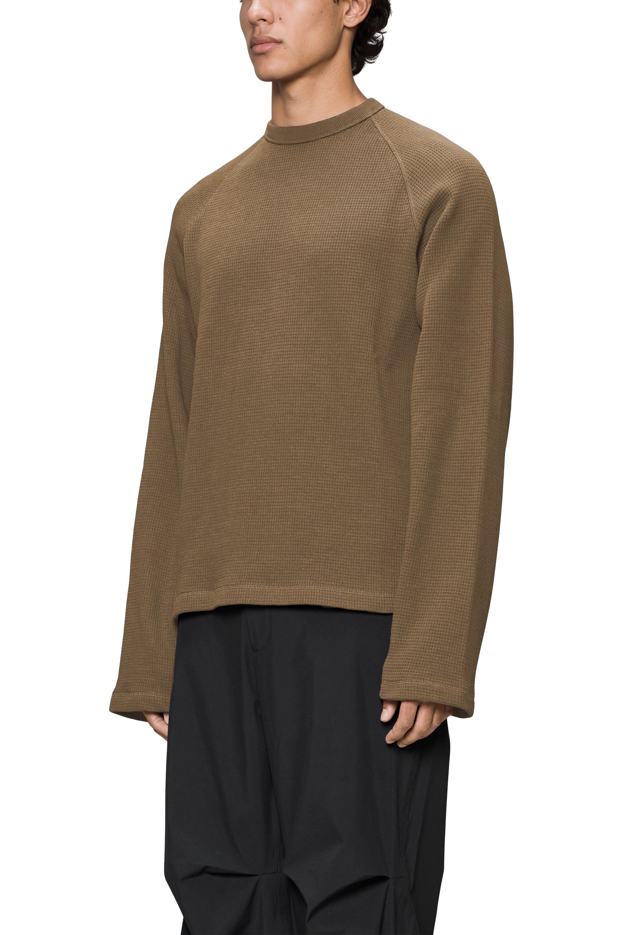 Waffle Long Sleeve T-Shirt Rains